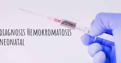 diagnosis Hemokromatosis neonatal