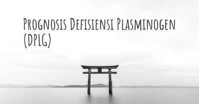 Prognosis Defisiensi Plasminogen (DPLG)