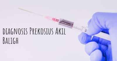 diagnosis Prekosius Akil Baligh