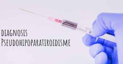 diagnosis Pseudohipoparatiroidisme