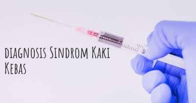 diagnosis Sindrom Kaki Kebas