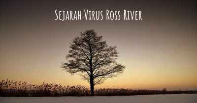 Sejarah Virus Ross River