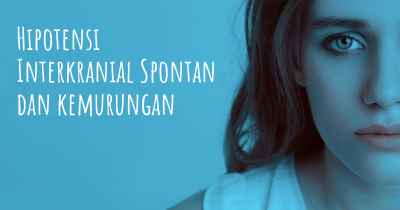 Hipotensi Interkranial Spontan dan kemurungan