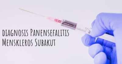 diagnosis Panensefalitis Menskleros Subakut