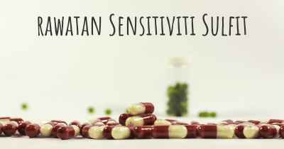 rawatan Sensitiviti Sulfit