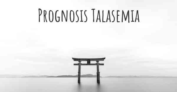 Prognosis Talasemia
