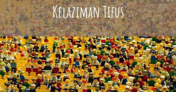 Kelaziman Tifus