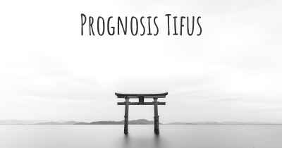 Prognosis Tifus