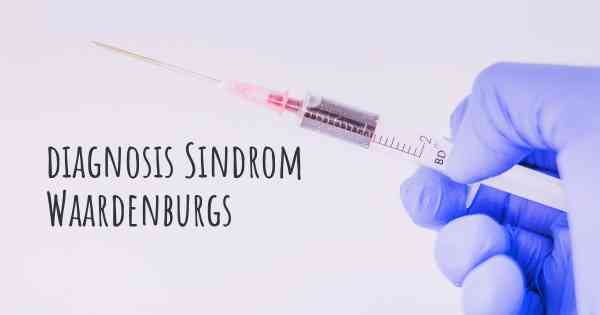 diagnosis Sindrom Waardenburgs