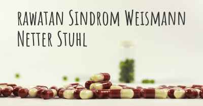 rawatan Sindrom Weismann Netter Stuhl