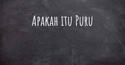 Apakah itu Puru