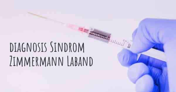 diagnosis Sindrom Zimmermann Laband