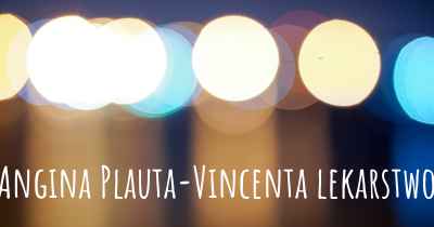 Angina Plauta-Vincenta lekarstwo