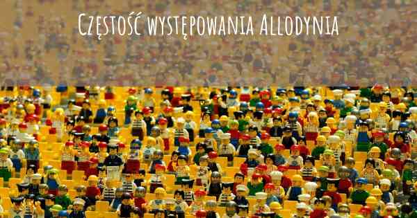 Częstość występowania Allodynia