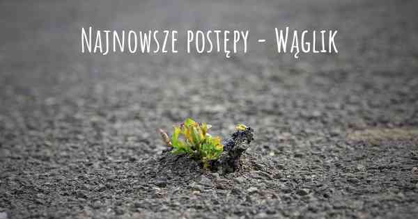 Najnowsze postępy - Wąglik