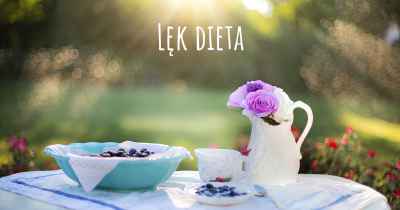 Lęk dieta