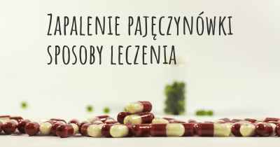 Zapalenie pajęczynówki sposoby leczenia