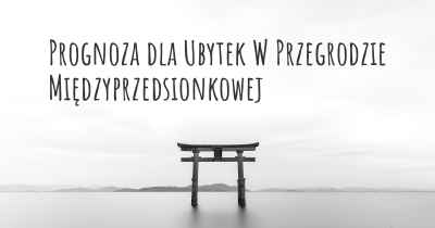 Prognoza dla Ubytek W Przegrodzie Międzyprzedsionkowej