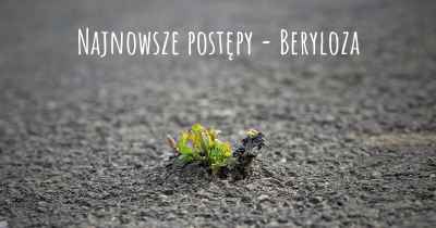 Najnowsze postępy - Beryloza