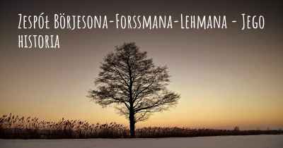 Zespół Börjesona-Forssmana-Lehmana - Jego historia