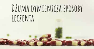 Dżuma dymienicza sposoby leczenia