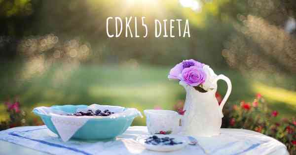 CDKL5 dieta