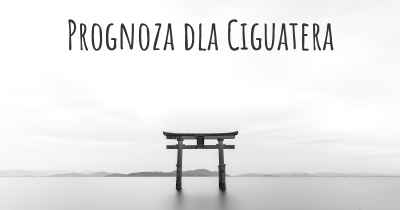 Prognoza dla Ciguatera