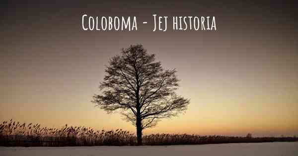 Coloboma - Jej historia