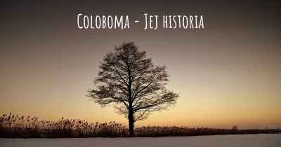 Coloboma - Jej historia