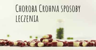 Choroba Crohna sposoby leczenia