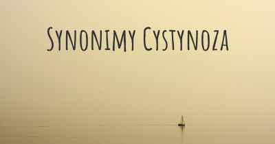 Synonimy Cystynoza