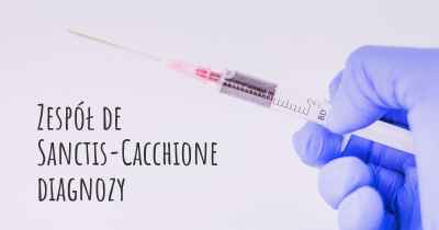 Zespół de Sanctis-Cacchione diagnozy