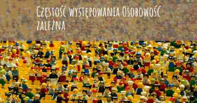 Częstość występowania Osobowość zależna