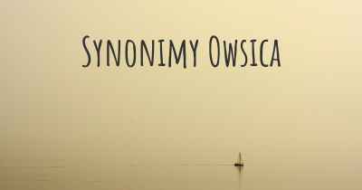 Synonimy Owsica