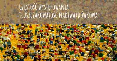 Częstość występowania Tłuszczakowatość nadtwardówkowa