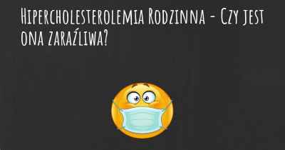 Hipercholesterolemia Rodzinna - Czy jest ona zaraźliwa?