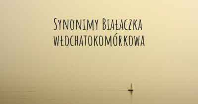 Synonimy Białaczka włochatokomórkowa