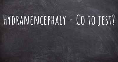 Hydranencephaly - Co to jest?