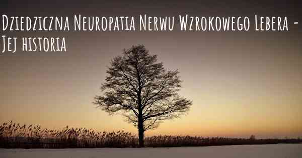 Dziedziczna Neuropatia Nerwu Wzrokowego Lebera - Jej historia