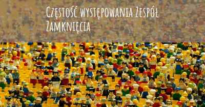 Częstość występowania Zespół Zamknięcia