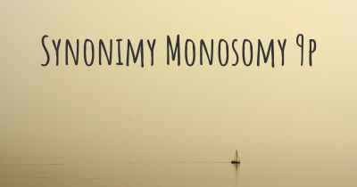 Synonimy Monosomy 9p
