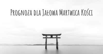 Prognoza dla Jałowa Martwica Kości