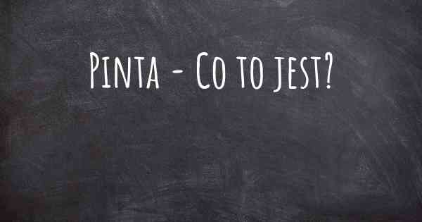 Pinta - Co to jest?