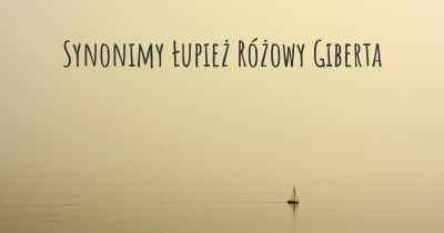 Synonimy Łupież Różowy Giberta