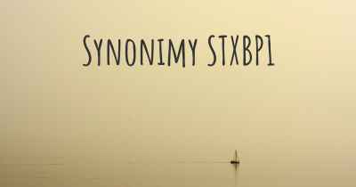 Synonimy STXBP1