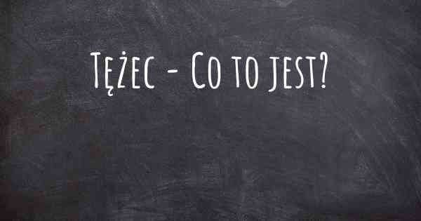 Tężec - Co to jest?