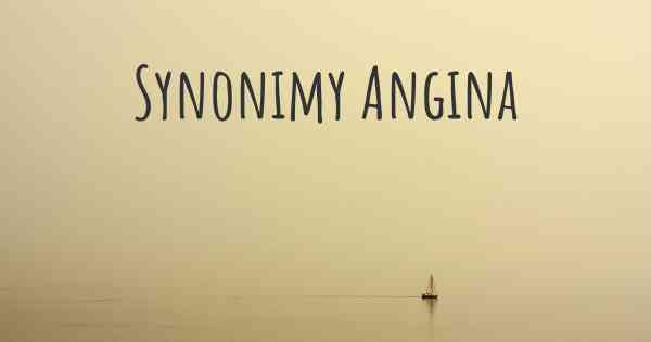 Synonimy Angina