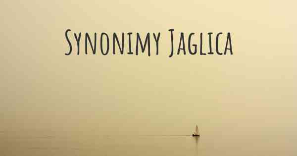 Synonimy Jaglica