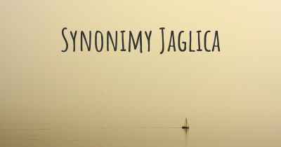 Synonimy Jaglica