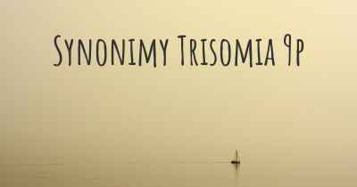 Synonimy Trisomia 9p